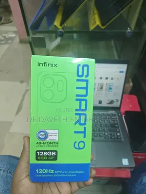 New Infinix Smart 9 128 GB Gold