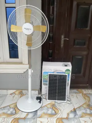 Gh 18” Solar Energy Charging Fan