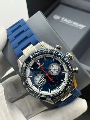 Tag Heuer Quality Luxury Men Rubber Wristwatch