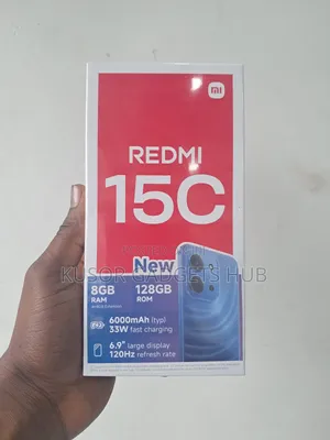 New Xiaomi Redmi 15C 4G 128 GB Gray