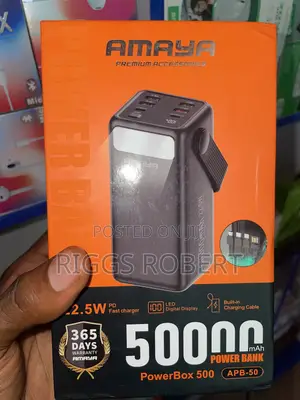 Amaya Powerbox 500 (Apb-50) 50,000mah Power Bank
