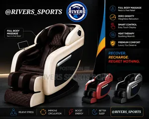85w Zero-gravity Massage Chair Thermal Therapy, Casters, Bt Speakergʻ