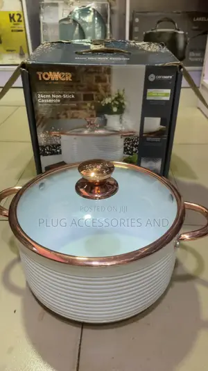 Rose Gold Ceramic Pot