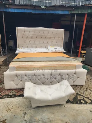 Brand New Six by Six Bed With Footrest