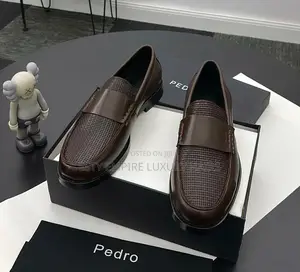 New Pedro Quality Luxury Men Leather Loafer Shoe