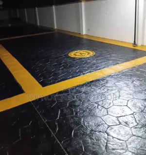 Beautiful Increte Work Modern Floor-design Dust Free