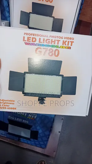 G780 Professional Video Photo Led Light Kit
