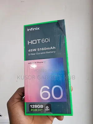 New Infinix Hot 60i 128 GB Green