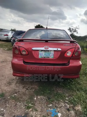 Toyota Corolla 2005 Red