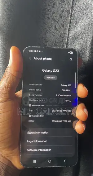 Samsung Galaxy S23 128 GB Black