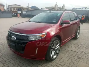 Ford Edge Sport 4dr SUV (3.7L 6cyl 6A) 2014 Red