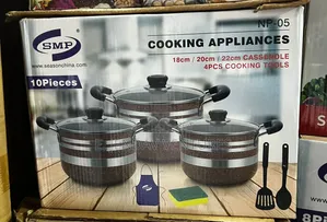 10 Pieces Nonstick Pot