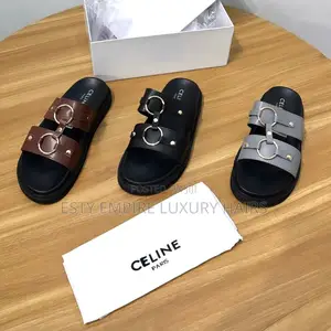 Quality Luxury New Celine Men Slide