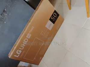 Lg 50 Inch Uhd Smart Tv With Netflix + Wifi + Remote