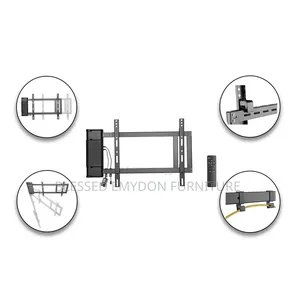 Panning Motorized Tv Wall Mount With Remote Controller