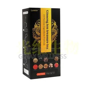 Ginseng Ten Treasure Tea for Kidney Health and Energy (15 Sachets)