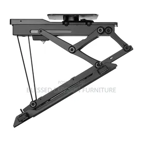 Large Smart Swivelling Flip Down Tv Ceiling Mount for Cement