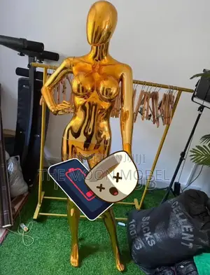 Silver/Gold Female Mannequin