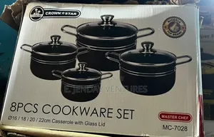 8 Pieces Cook Ware Pot