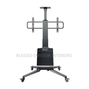 Motorized Telescopic Height-Adjustable Aluminium Tv Stand