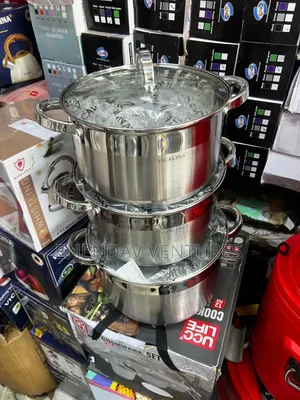 8 Pieces Stainless Steel Pot