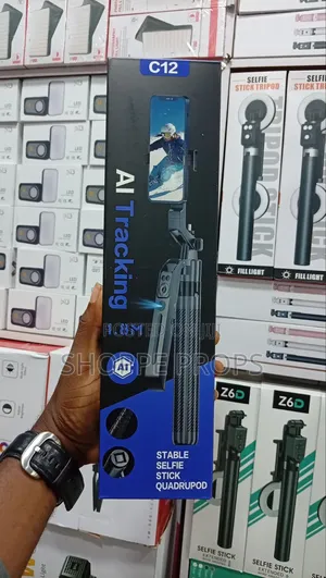 C12 Ai Tracking Selfiestick Tripod