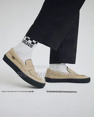 Original Vans Skate Shoes Beige