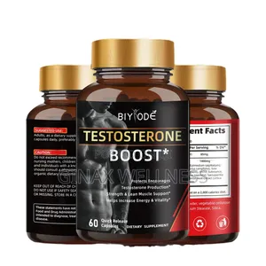 Biyode Testosterone Boost Capsules for Men – Energy and Strength