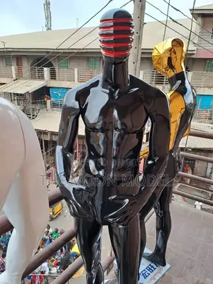 Black and Gold Male Mannequin