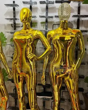 Sexy Gold Mannequin
