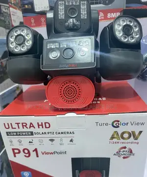 4-Lens Ai Solar Security Camera With Built-in 4g Esim