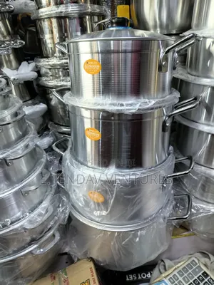 8 Pieces Aluminium Pot