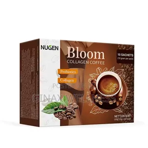 Nugen Bloom Collagen Coffee With Probiotics for Slimming and Beauty
