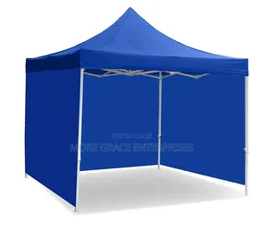 10x10 Feet Foldable Canopy With 3 Sides