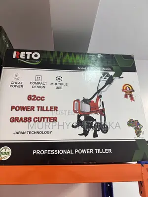 Powerful Professional Power Tiller 62cc 2200w 3.8hp