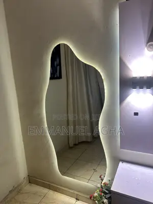 Standing Wall Mirror With Light