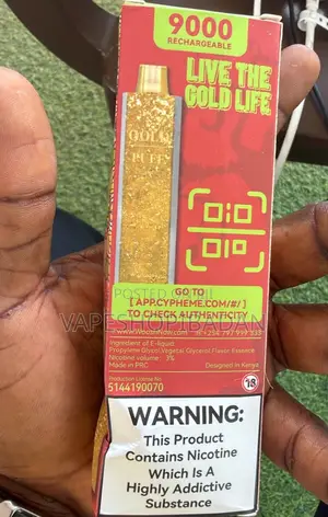 Gold Disposables Vape