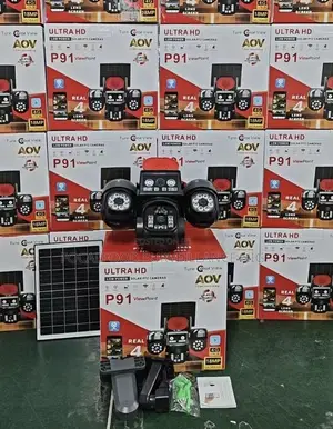 4 Lens 4g/E Sim Ai Solar Camera Ultra Hd