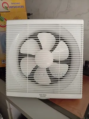 New Ideal England Wall Exhaust Fan | 12 Inch White Ventilator`
