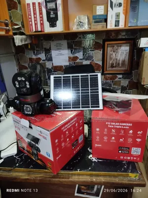PTZ Solar Camera Triple Lens