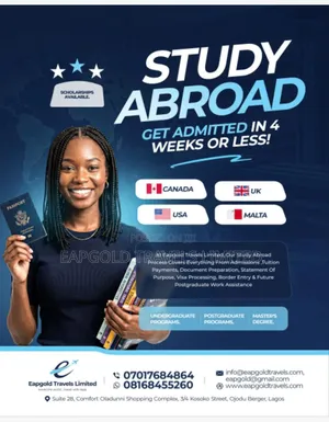 Study Abroad- Get Admitted in Four Weeks or Less.