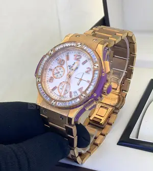 Quality Luxury Hublot Chronograph Unisex Watch