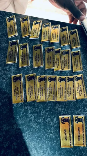 School Name Tag Branding