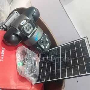 V380 9mp Triple Lens PTZ Solar Camera