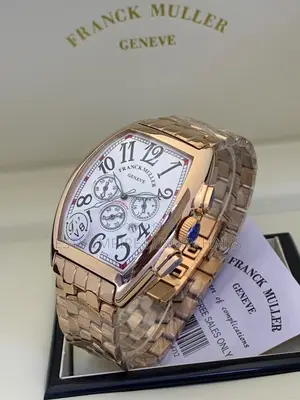 Quality Luxury Frank Muller Chronograph Rose Gold