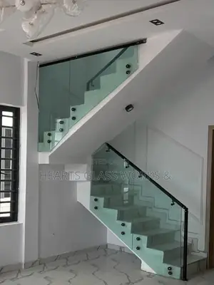 Staircase Glass Railing Balustrade Works