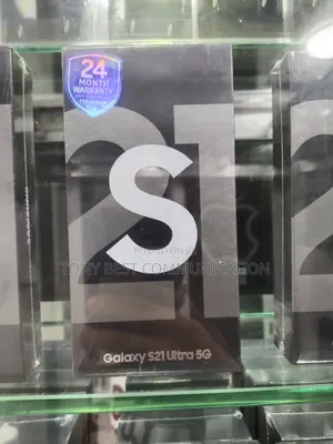 New Samsung Galaxy S21 Ultra 5G 512 GB Black