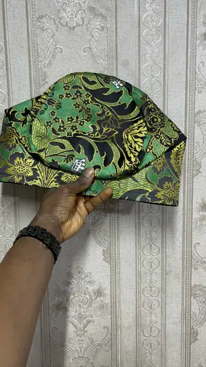Yoruba Native Cap Damask Fila Senator