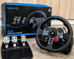 Logitech G29 Driving Force Racing Wheel Pedals For Ps5 Ps4 Ps3 Pc