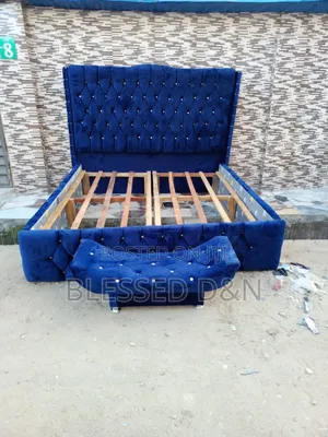 Family Luxury Large Size Bed Frame